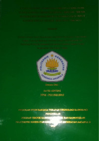Evaluasi Dosis Tumor Dan Organ AT Risk Pada Kasus  Ca Basal Regio Occipital Dengan Teknik 3D Elektron Posisi Prone Di Rumah Sakit Pusat Kanker MRCCC Siloam Semanggi Jakarta
