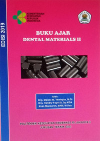 Buku Ajar Dental Material II