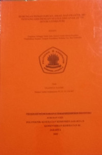 Hubungan Pengetahuan, Sikap, dan Praktik Ibu tentang Gizi dengan Status Gizi Anak Autis (Studi Literatur)