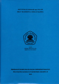 Identifikasi Salmonella spp. dalam Obat Tradisional Sediaan Kapsul