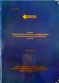 UJI COBA EFEKTIVITAS AKTIVATOR KOTORAN JANGKRIK (GRYLLIDAE) TERHADAP KUALITAS KOMPOS LIMBAH AMPAS TAHU TAHUN 2025