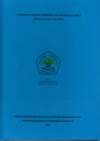 Analisis Cemaran Mikroba Dalam Sediaan Obat Bentuk Larutan Oral