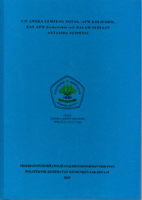 Uji Angka Lempeng Total, APM Koliform, dan APM Escherichia coli dalam Sediaan Antasida Suspensi