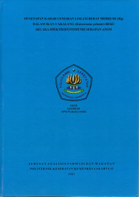 Penetapan Kadar Cemaran Logam Berat Merkuri (Hg) dalam Ikan Cakalang (Katsuwonus pelamis) Beku secara Spektrofotometri Serapan Atom