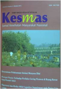 Kesmas -Jurnal Kesehatan Masyarakat Nasional Vol.8 No.3