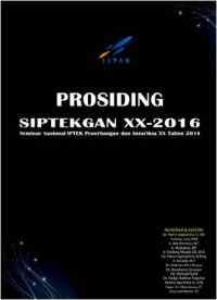 Seminar Nasional IPTEK Penerbangan dan Antariksa XX Tahun 2016 : Iptek Penerbangan dan Antariksa untuk  Kemandirian Bangsa”, sub tema : “Instrumentasi, Pemodelan
dan Simulasi, Material dan Sistem Propulsi, Aerodinamika, Monitoring dan Prosesing