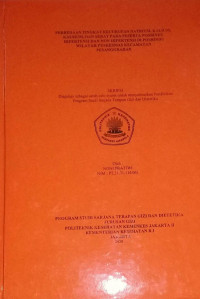 Perbedaan Tingkat Kecukupan Natrium,Kalium,Kalsium,Dan Serat Pada Peserta Posbindu Hipertensi Dan Non Hipertensi Di Posbindu Wilayah Puskesmas Kecamatan Pesanggarahan