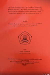 Mutu Organoleptik dan Tingkat Kesukaan Keripik Bawang 