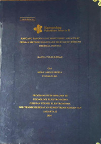 Rancang Bangun Alat Monitoring Asam Urat Dengan Metode Non-Invasif Dilengkapi Dengan Thermal Printer