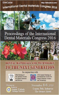 Proceding Of The Internasional Dental Materials Congress 2016