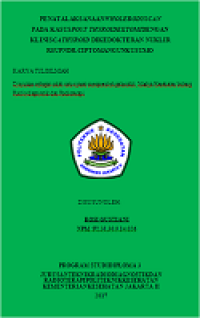 Penataksanaan Whole Bodyscan pada kasus postthyyroiddektomi dengan klinis Cathhyroid di Kedokteran Nuklir RSUPN  Dr. Ciptomangunkusumo