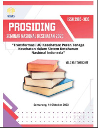 Prosiding Seminar Nasional Kesehatan 2023 