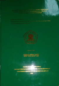 Analisis Jarak Aman Petugas Medis Terhadap Sumber Radiasi Pada Pemeriksaan Thorax Di Ruang Perawatan Intensif