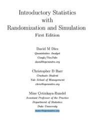 Introductory Statistics with Randomization and Simulation First Edition
