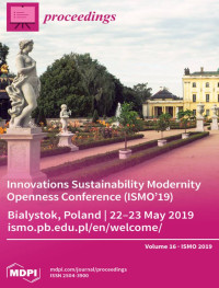 Proceedings, 2019, ISMO 2019, Innovations-Sustainability-Modernity-Openness Conference (ISMO’19)