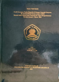 Profil Peresepan Pasien Hepatitis B di Apotek Kimia Farma Lantai 2 BPJS RSUPN dr. Cipto Mangun Kusumo Periode Januari -Maret 2022